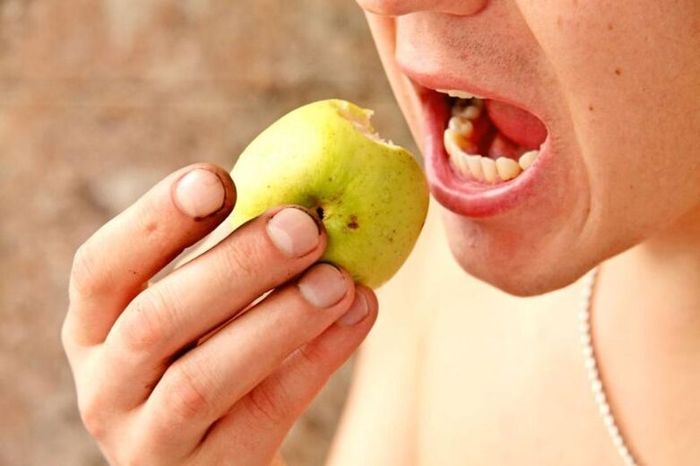 Eating improperly processed fruits can cause helminth infection